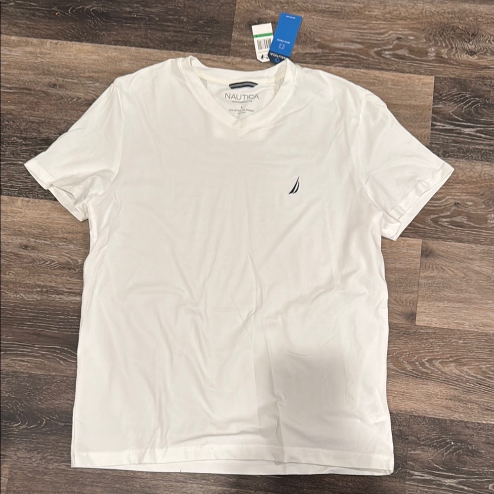 Nautica Men's White T-Shirt